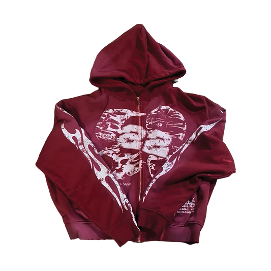 Thugnghost "Racer Zip-Up"