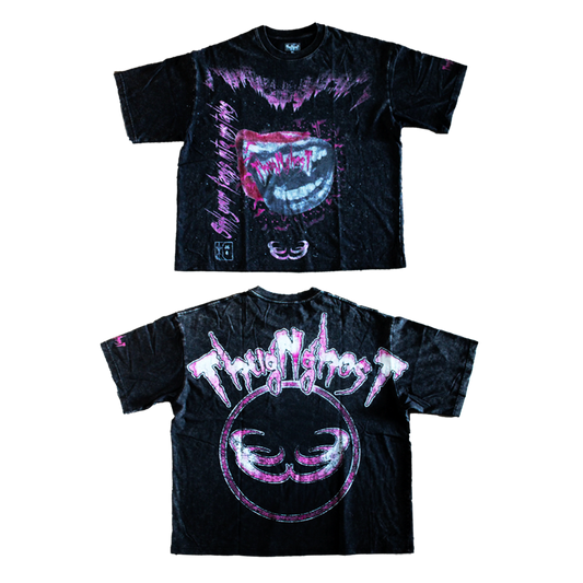 ThugNghosT Pink Fangs Tee